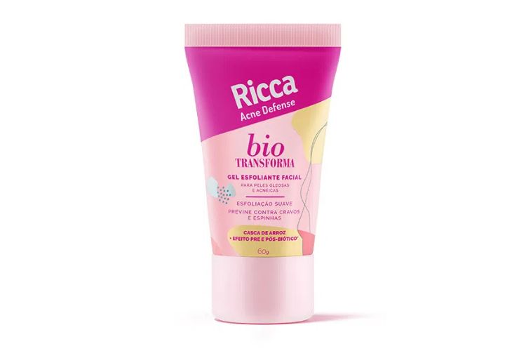 Gel esfoliante facial
