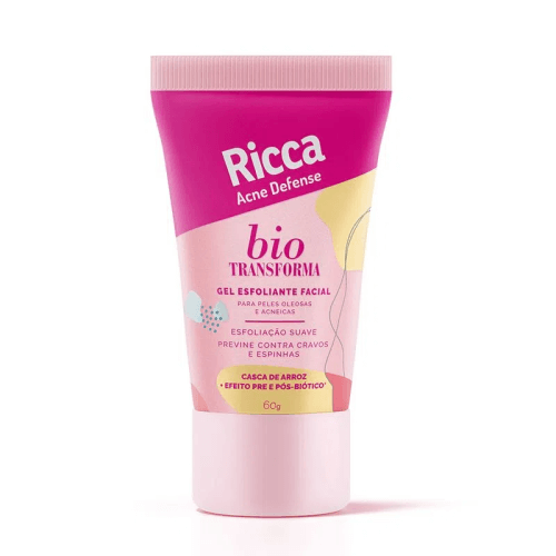 gel esfoliante facial Ricca