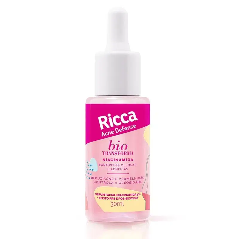 sérum facial ricca para skincare