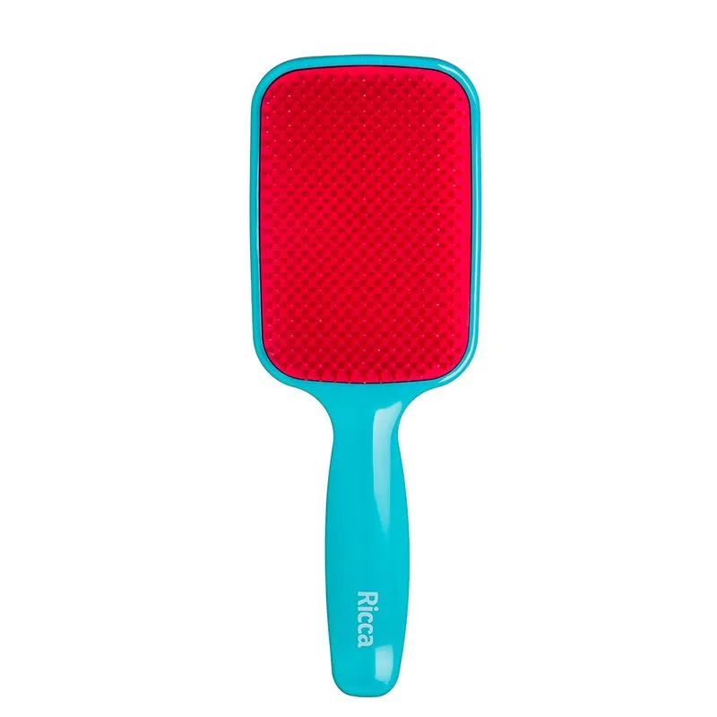 escova raquete flex blue ricca