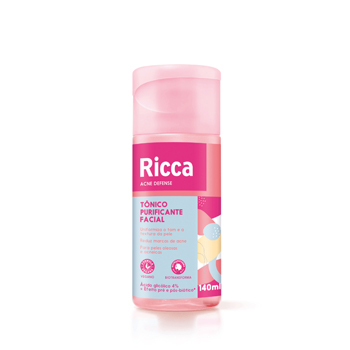 tônico facial acne defense ricca